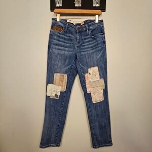 Anthropologie Pilcro Patchwork Jeans